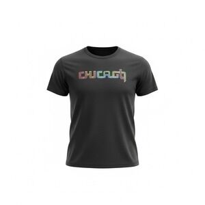 Women's Chicago T- Shirt Black Measurements 27.5/ 19.1 Inches